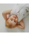Baumwoll-Schlafsack mit Beinen Lullaby Weiß 3-4 Jahre | Waldin