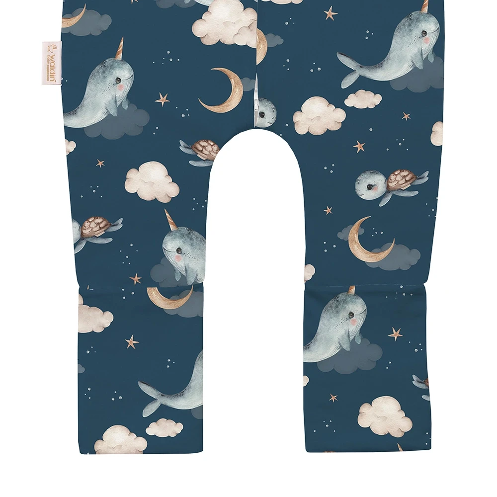 Schlafsack-mit-Beinen-sommerlich-0.5-TOG-Wale-Dunkelblau-1-2-Jahre-Hosenbeine